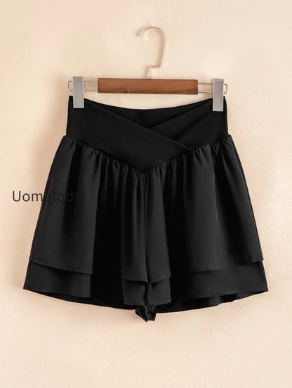 layered-ruffle-shorts