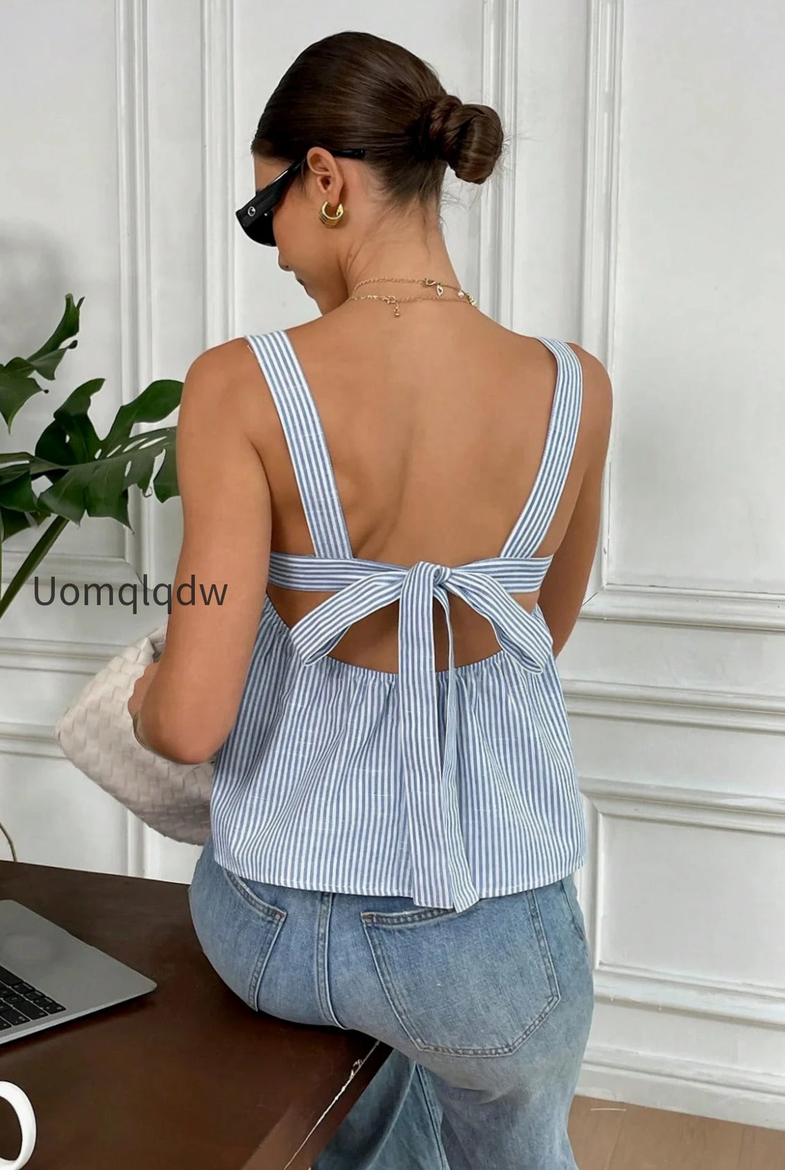 striped-tie-shoulder-square-tank-top