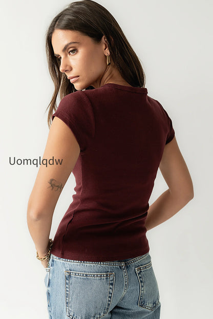 vestia-button-up-tee-in-burgundy