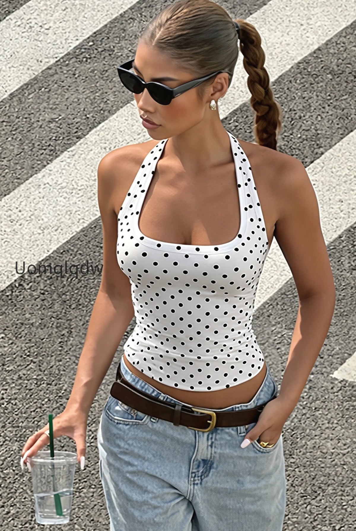 polka-dot-backless-halter-tank-top